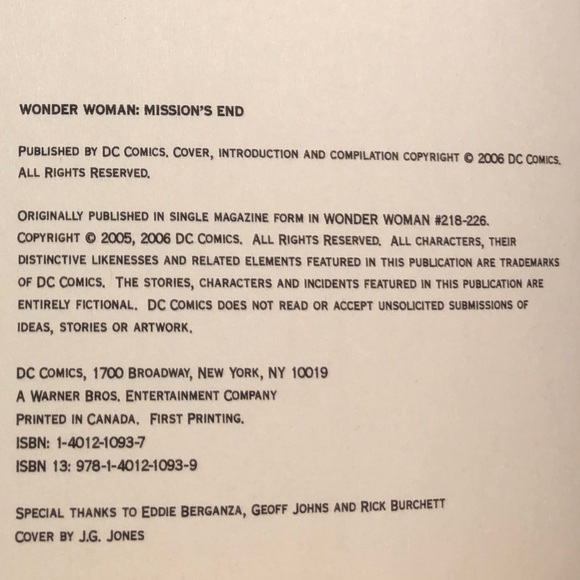 WONDER WOMAN: MISSION’S END Graphic Novel - Picture 5 of 5